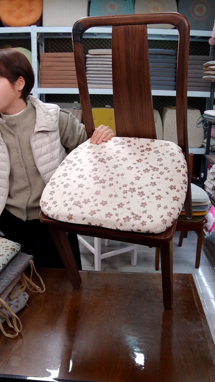 布碎花记忆棉：米色4个