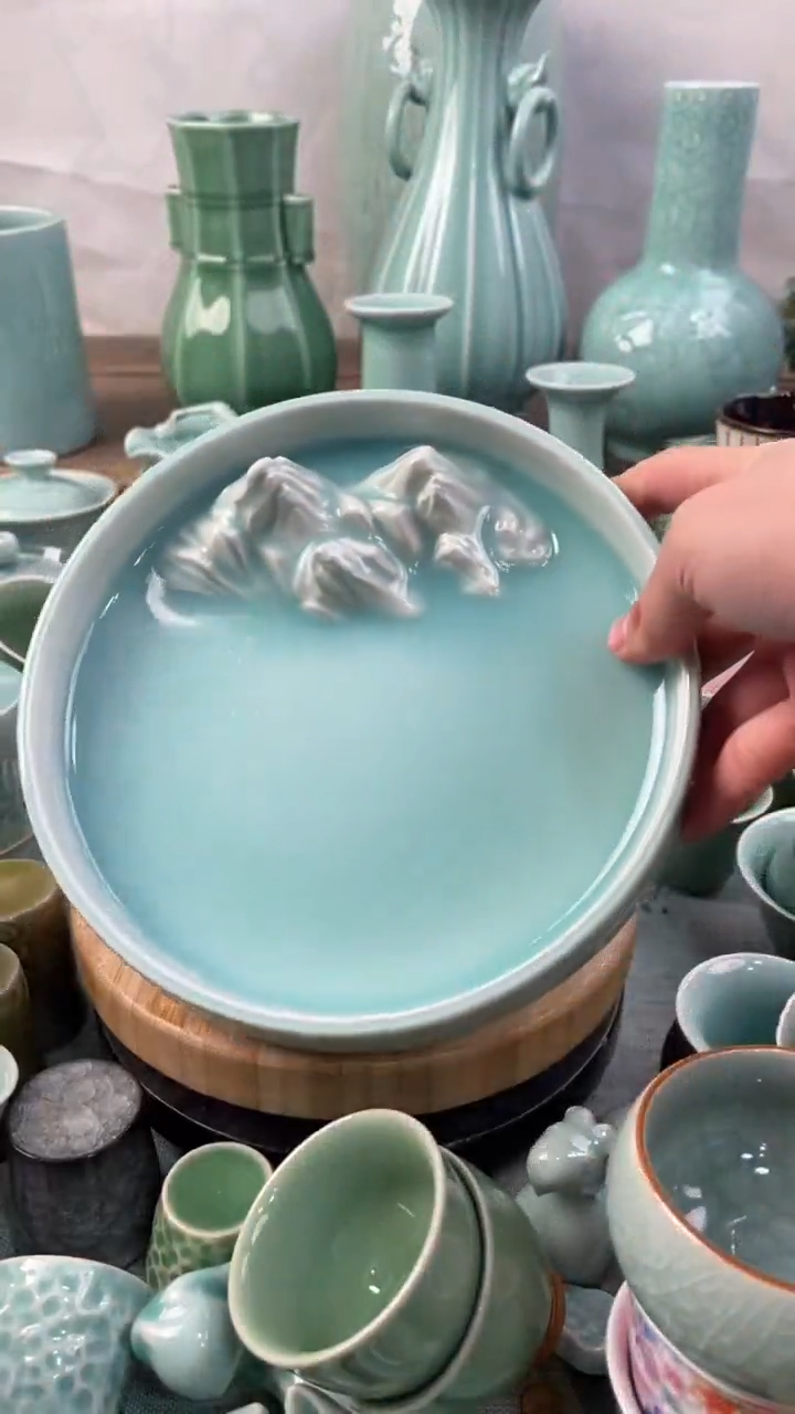 【闪购商品】纯手工 福利款 慧仙青瓷 瓷器