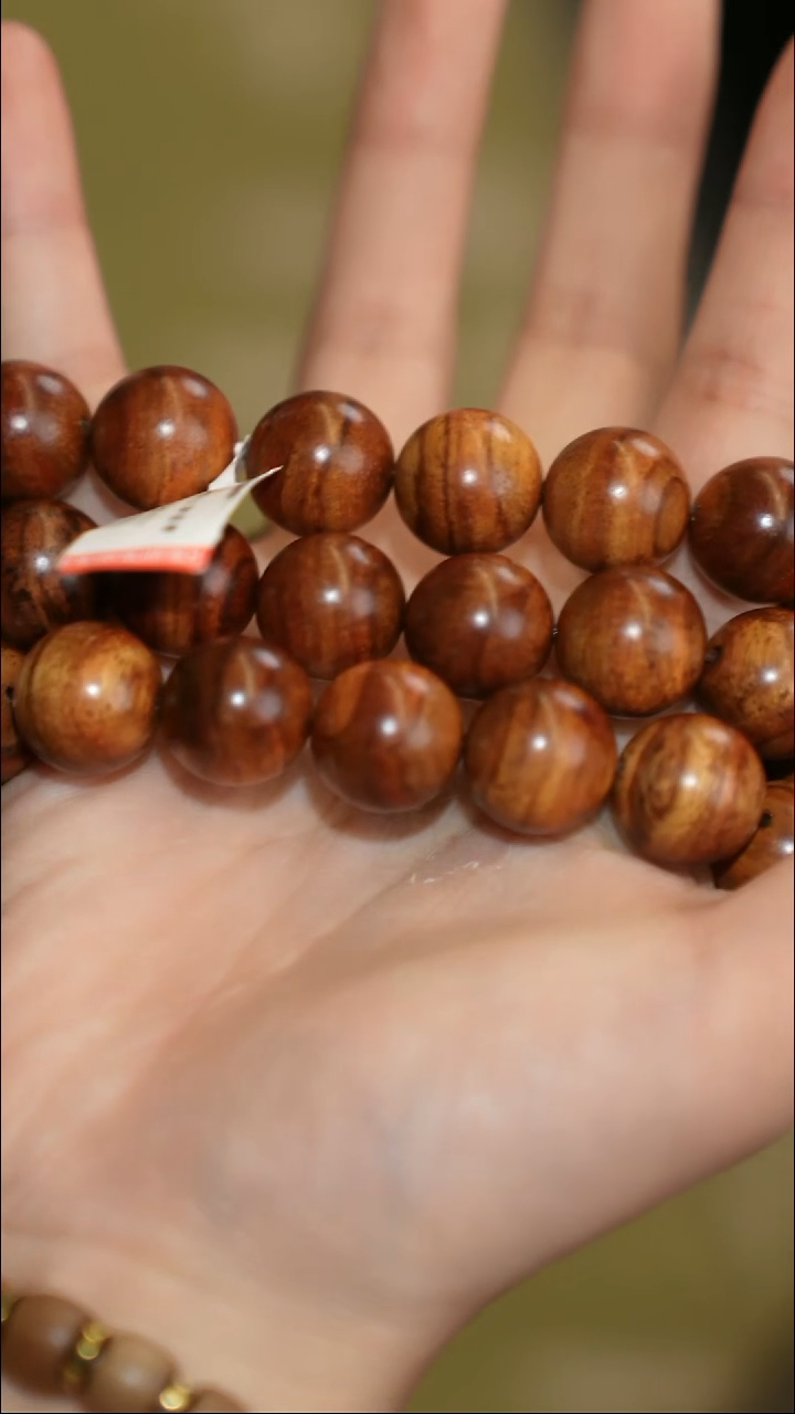 黄花梨/降香黄檀手串/手链15单圈海南黄花梨