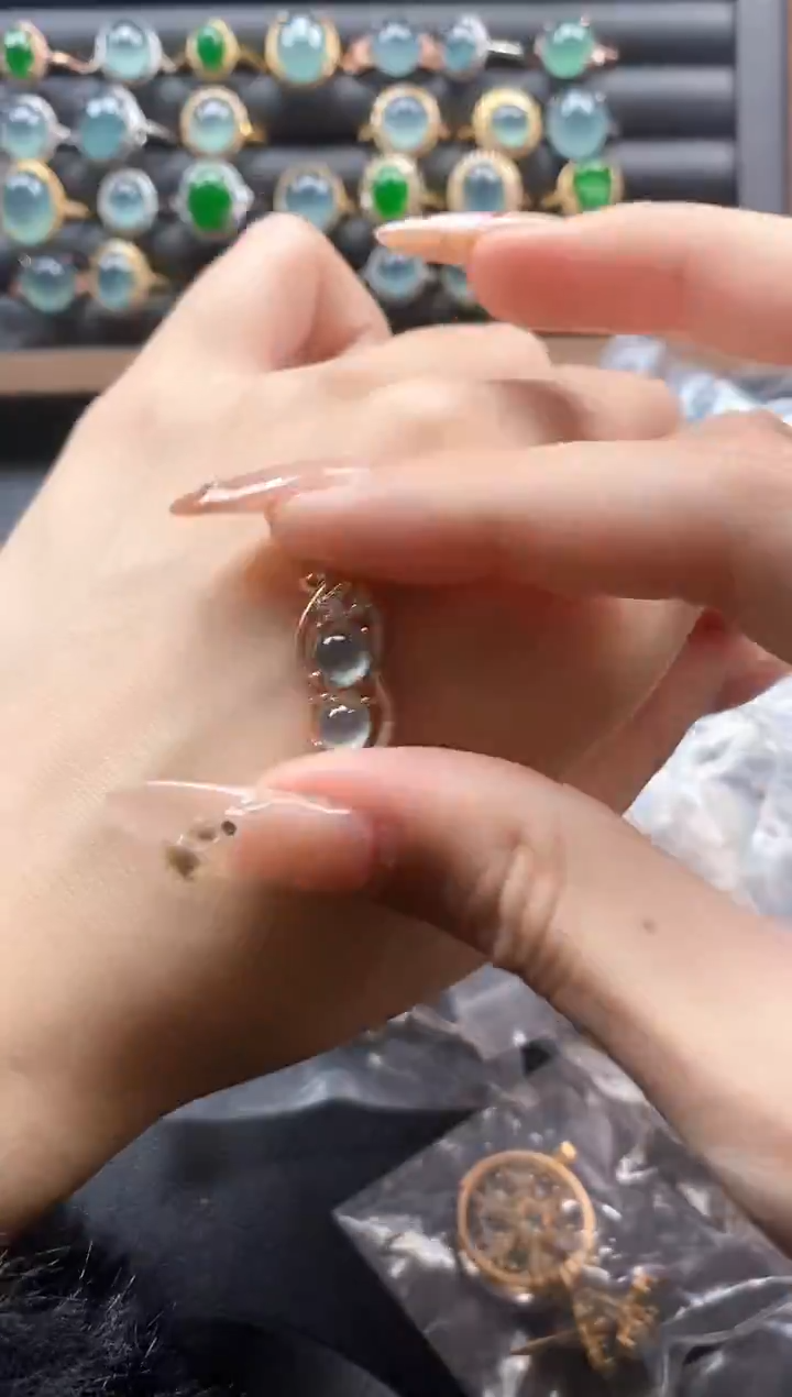 未镶嵌戒指翡翠51511