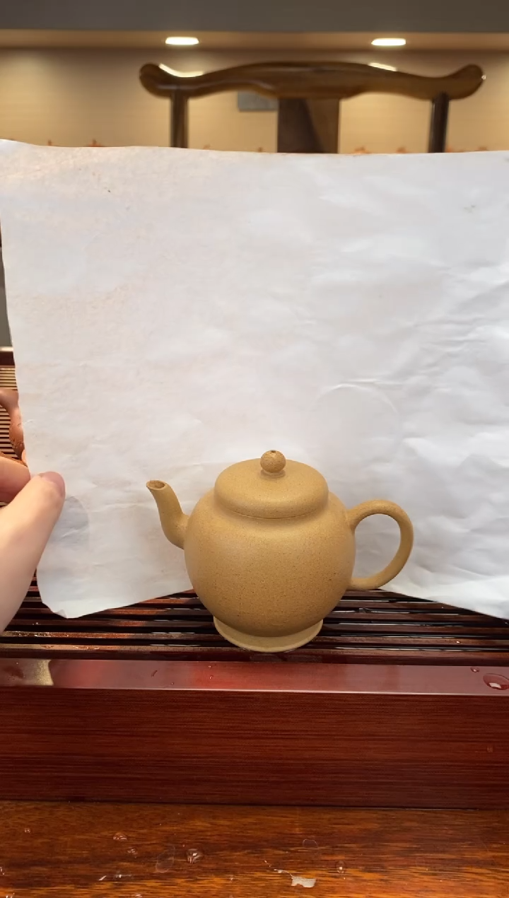 【闪购商品】紫砂茶壶黄段孟臣宫灯220CC