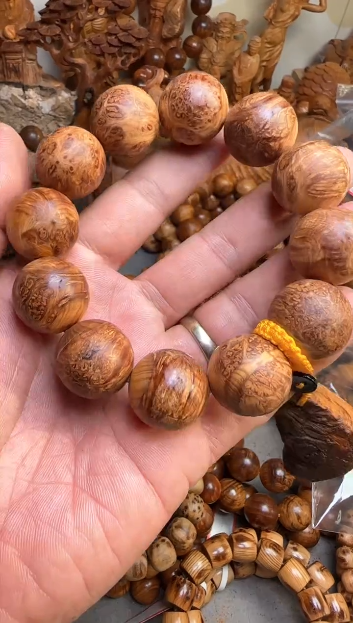 【闪购商品】柏木手串/手链太行崖柏陈化变异雪花瘤2.0
