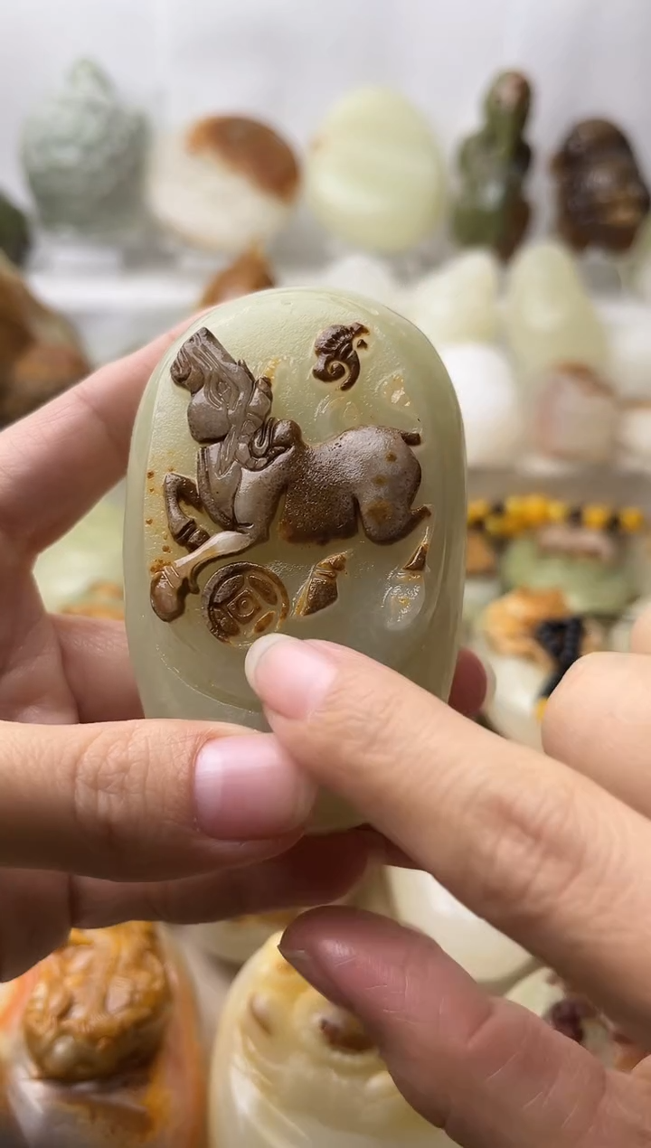 石材古青石棉纹正常不退换牛