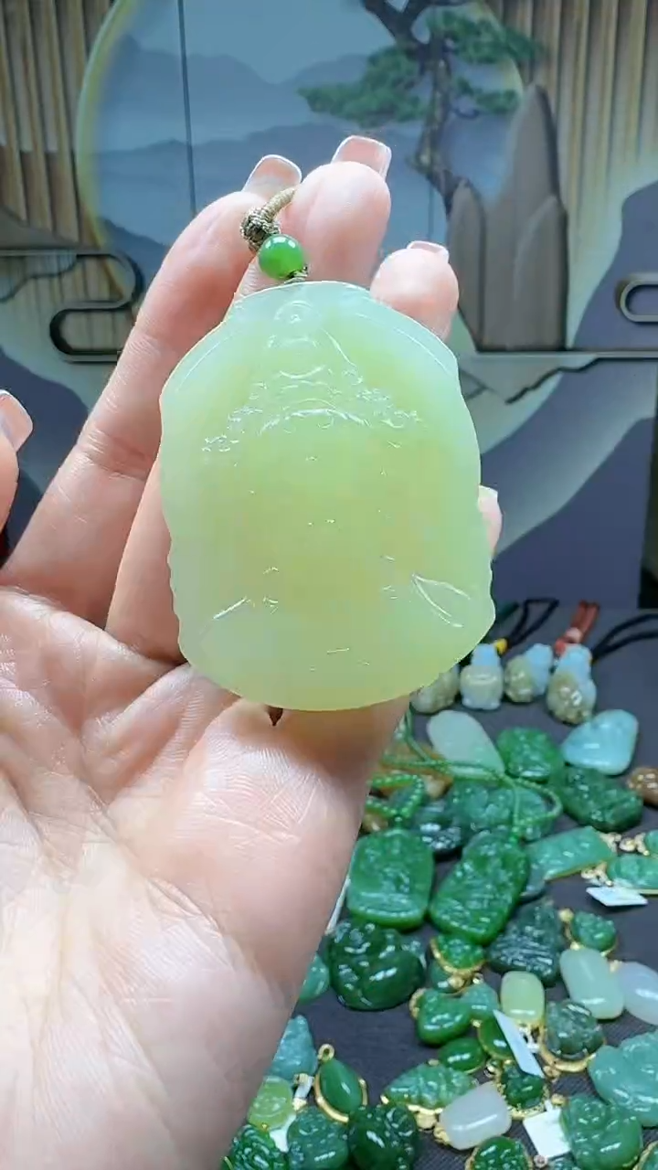 【闪购商品】和田玉挂件未镶嵌1