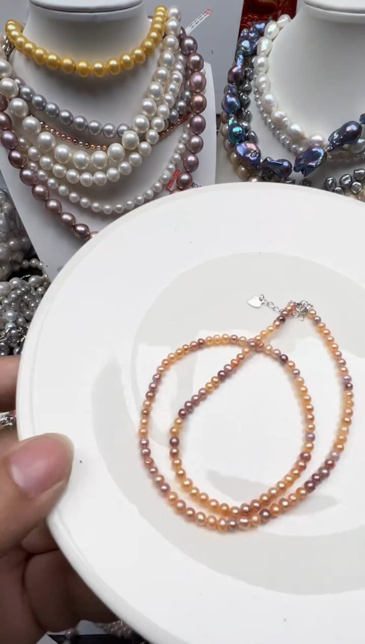 【闪购商品】淡水珍珠颈饰未镶嵌1