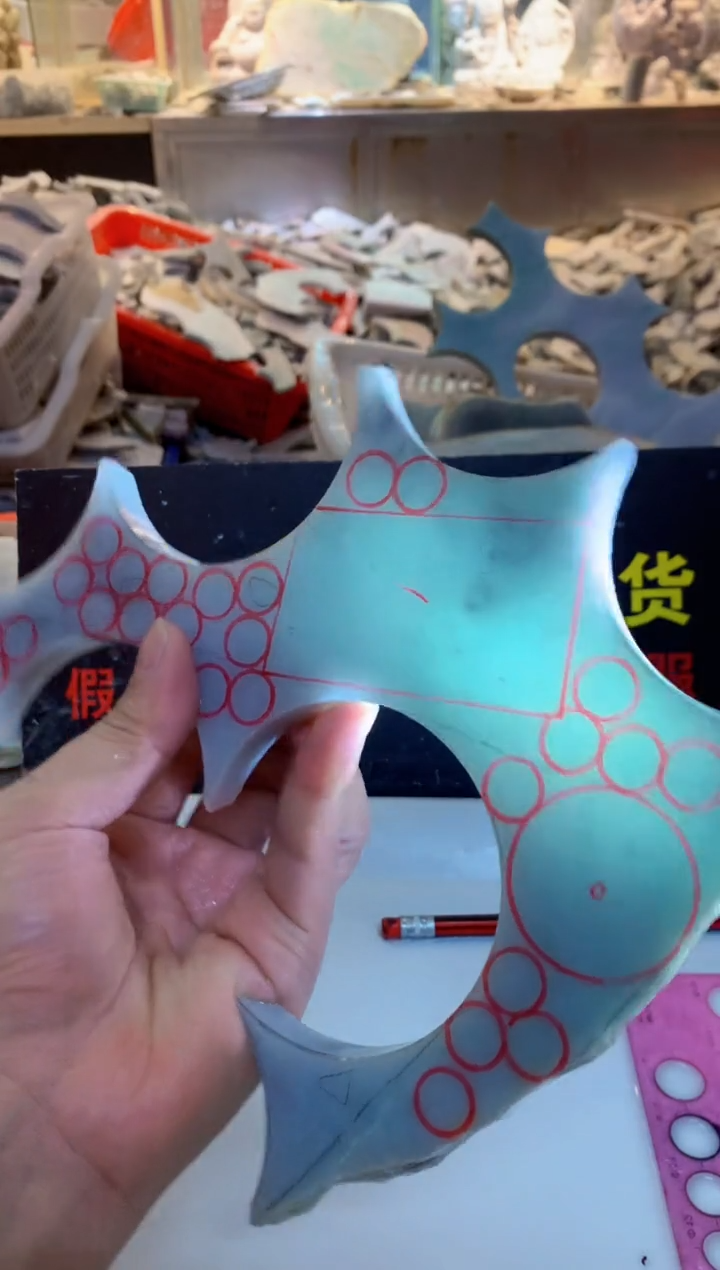 裸石翡翠0朱0翡翠珠宝961