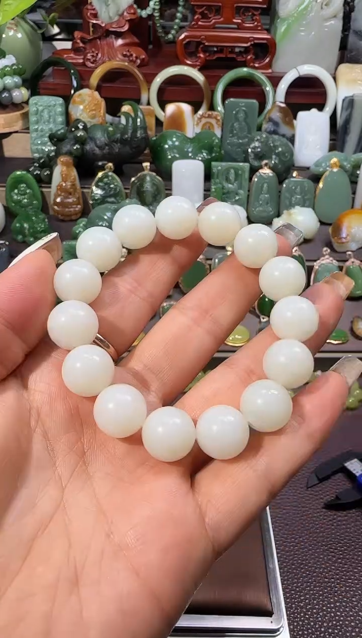 手串未镶嵌和田玉【宏钰613】38