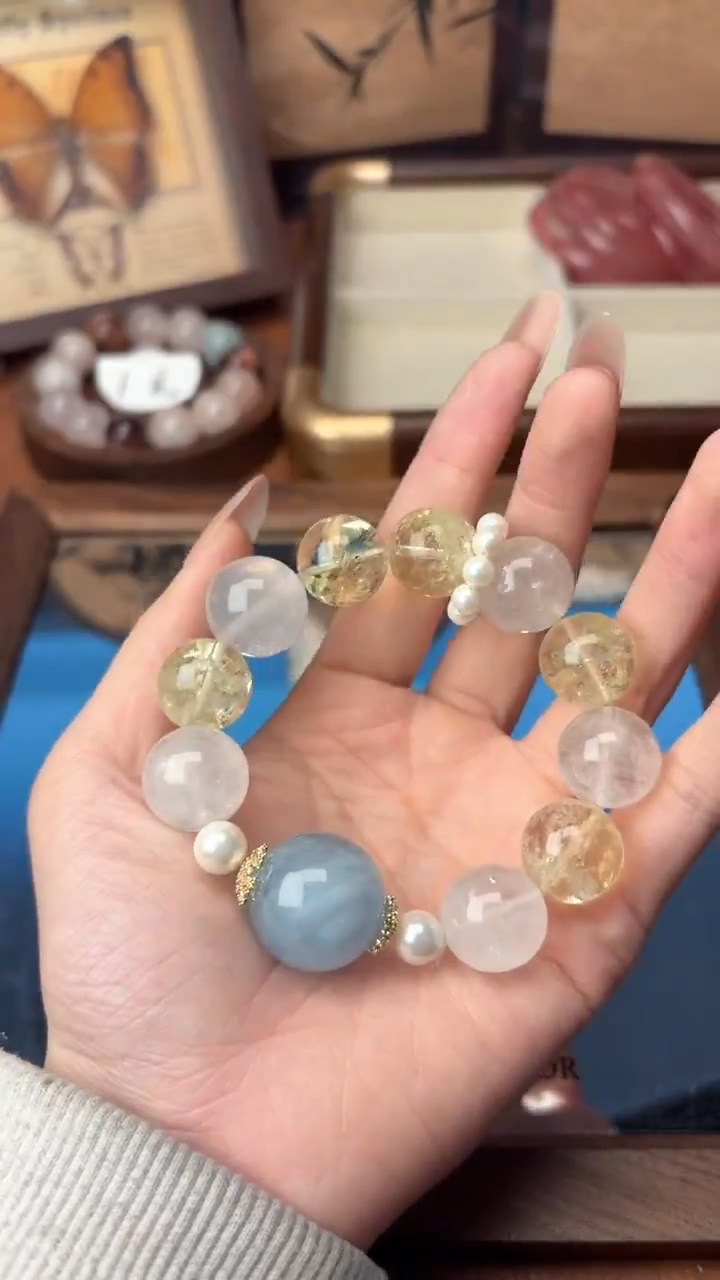 未镶嵌手串水晶1