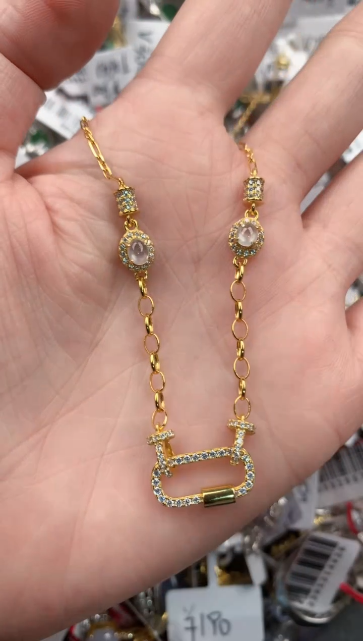 银S925镶嵌戒指翡翠10-10-10    5