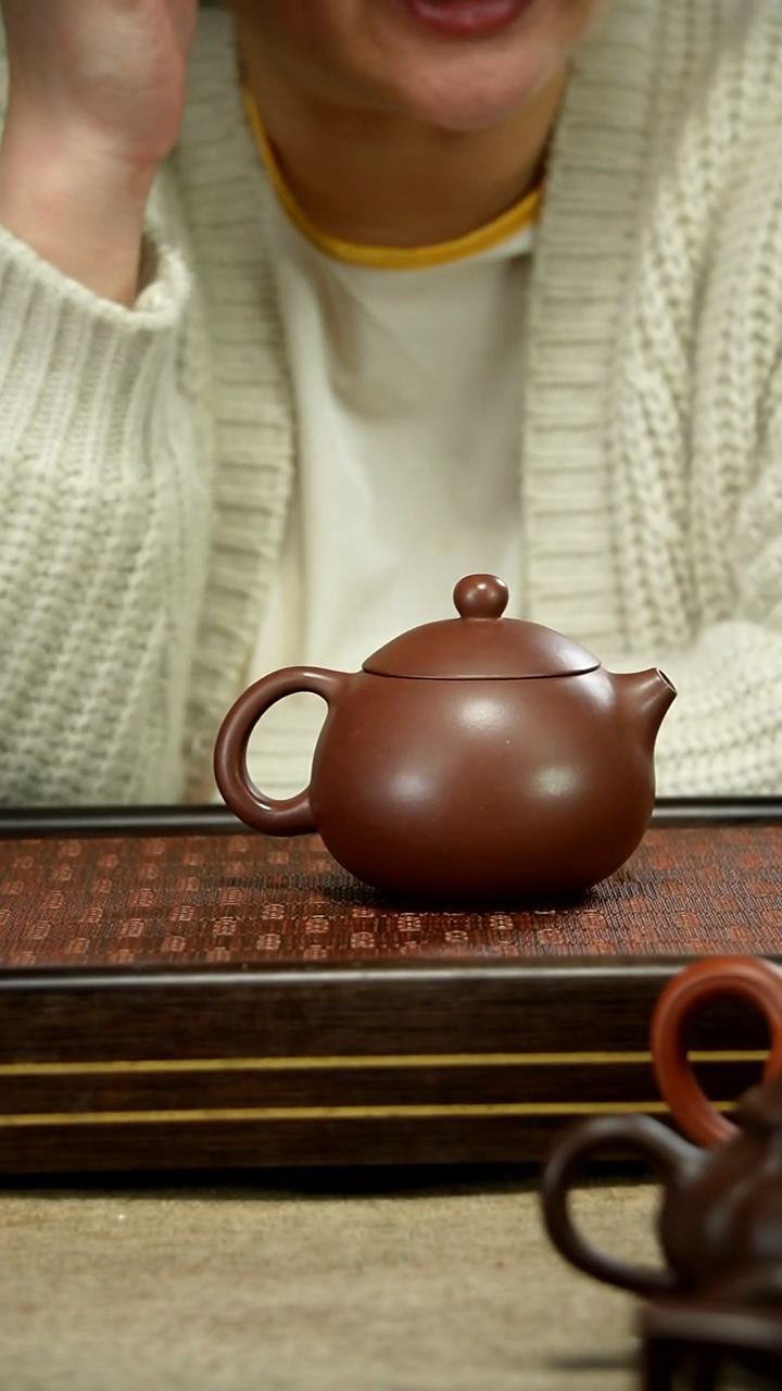 【闪购商品】紫砂茶壶老紫泥 西施