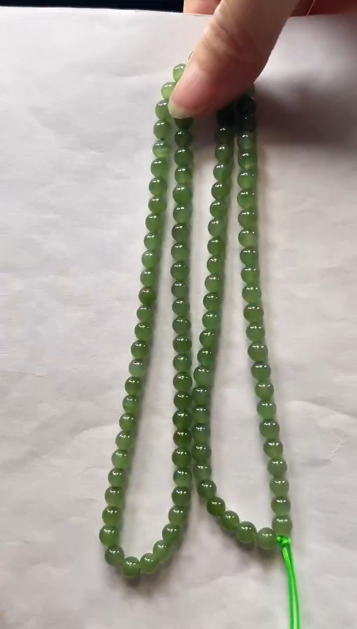 颈饰未镶嵌和田玉长链