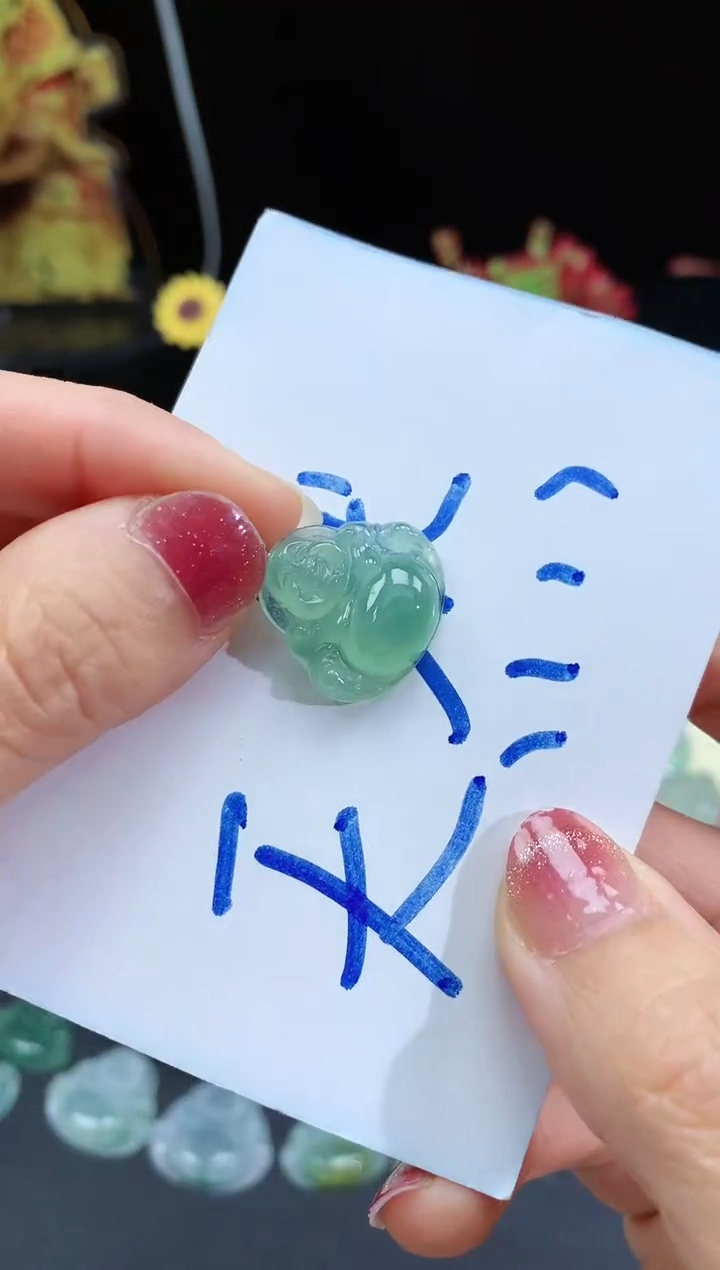 【闪购商品】翡翠颈饰未镶嵌佛公