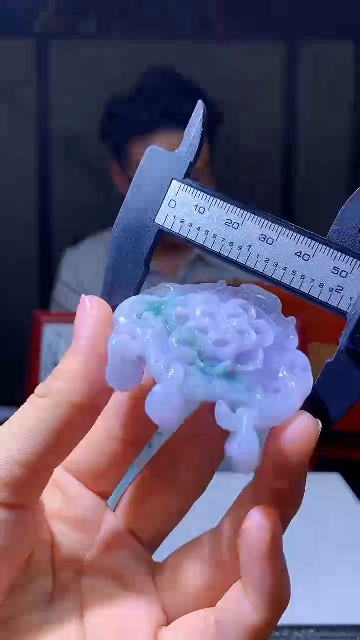 定制翡翠未镶嵌1057hn-毛货挂件7