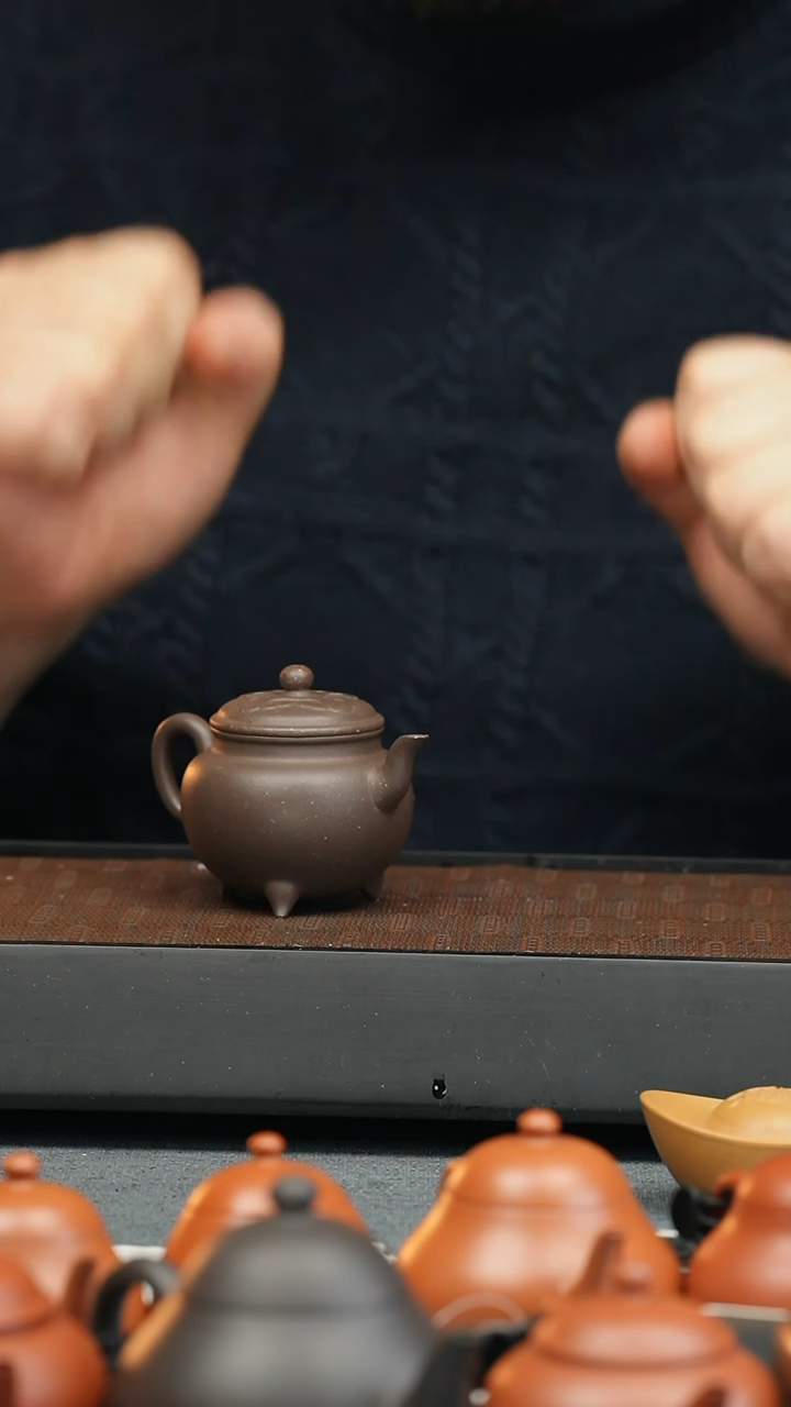 【闪购商品】紫砂茶壶五堂 大彬如意90cc