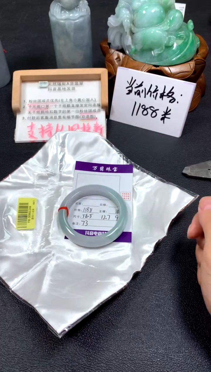 翡翠手镯未镶嵌潘/5/24--73