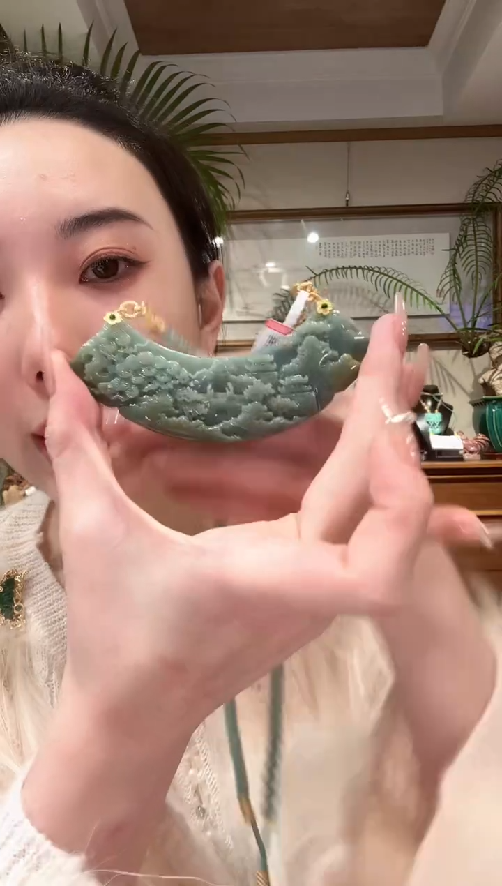 【闪购商品】翡翠颈饰未镶嵌国风