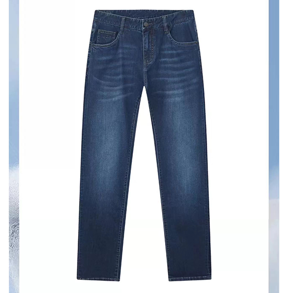 G33280梦 牛仔裤2025春秋新款男士透气休闲通勤直筒长裤子