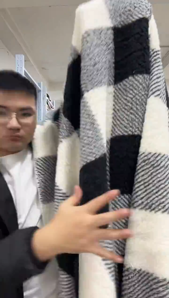 兔毛清货【1.5*2米双层加厚毯子】外贸原单毛毯底价清货拼手速