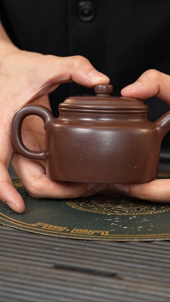 【闪购商品】紫砂茶壶XF 汉棠紫泥 德钟