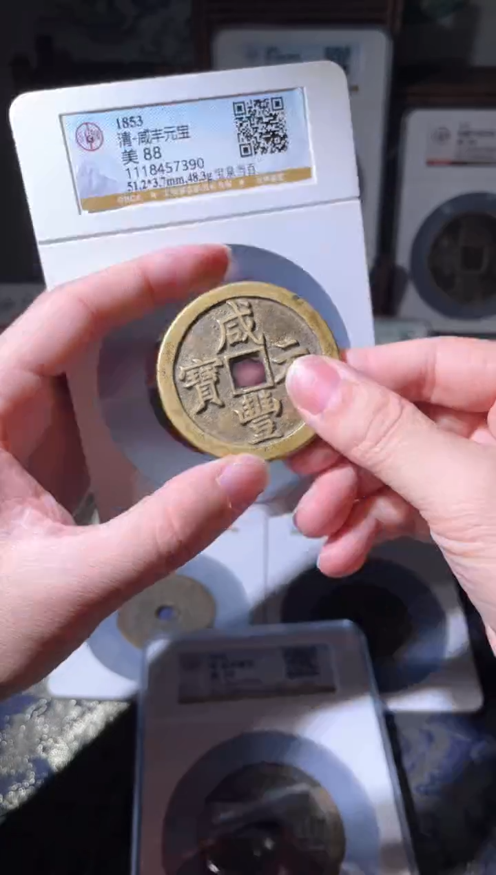 【闪购商品】铜清代咸丰宝泉当百88