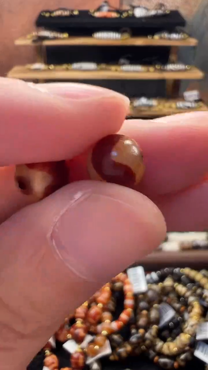 玛瑙/玉髓（覆膜）颈饰未镶嵌144(微瑕随机发货）