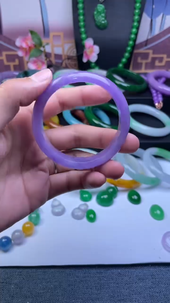 非金属仿水晶手镯