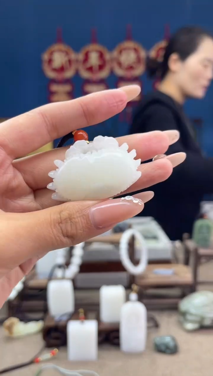 【闪购商品】和田玉颈饰未镶嵌1