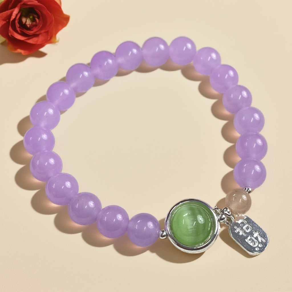 [大胖优选]1685设计师8m紫水晶单圈简约多样性发其一不带盒