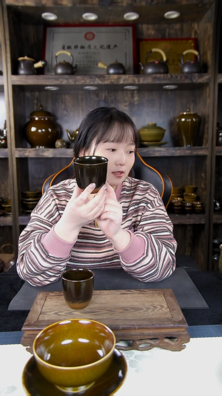 【闪购商品】大盖碗   石头釉 三才