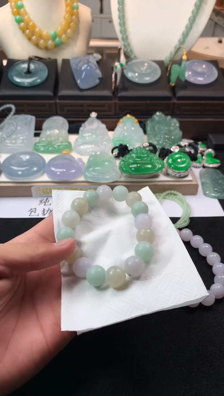 未镶嵌定制翡翠C**y 5024毛货不退不换