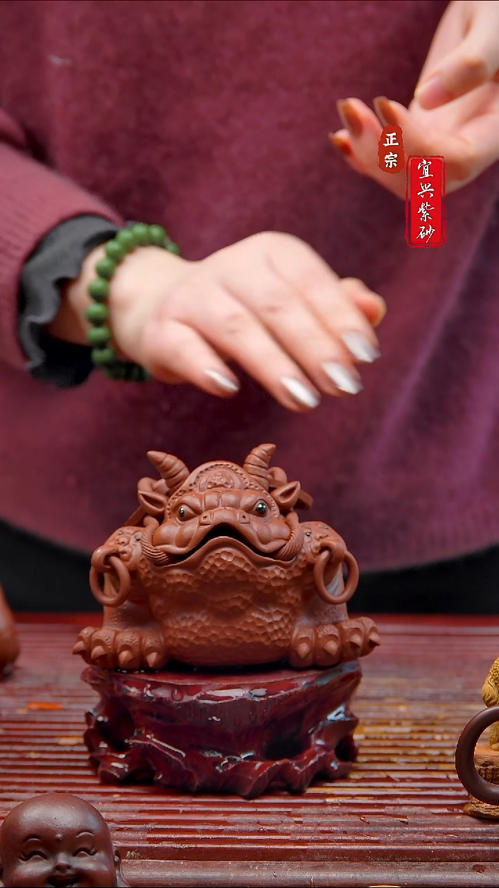 紫砂茶宠宜兴紫砂茶宠摆件