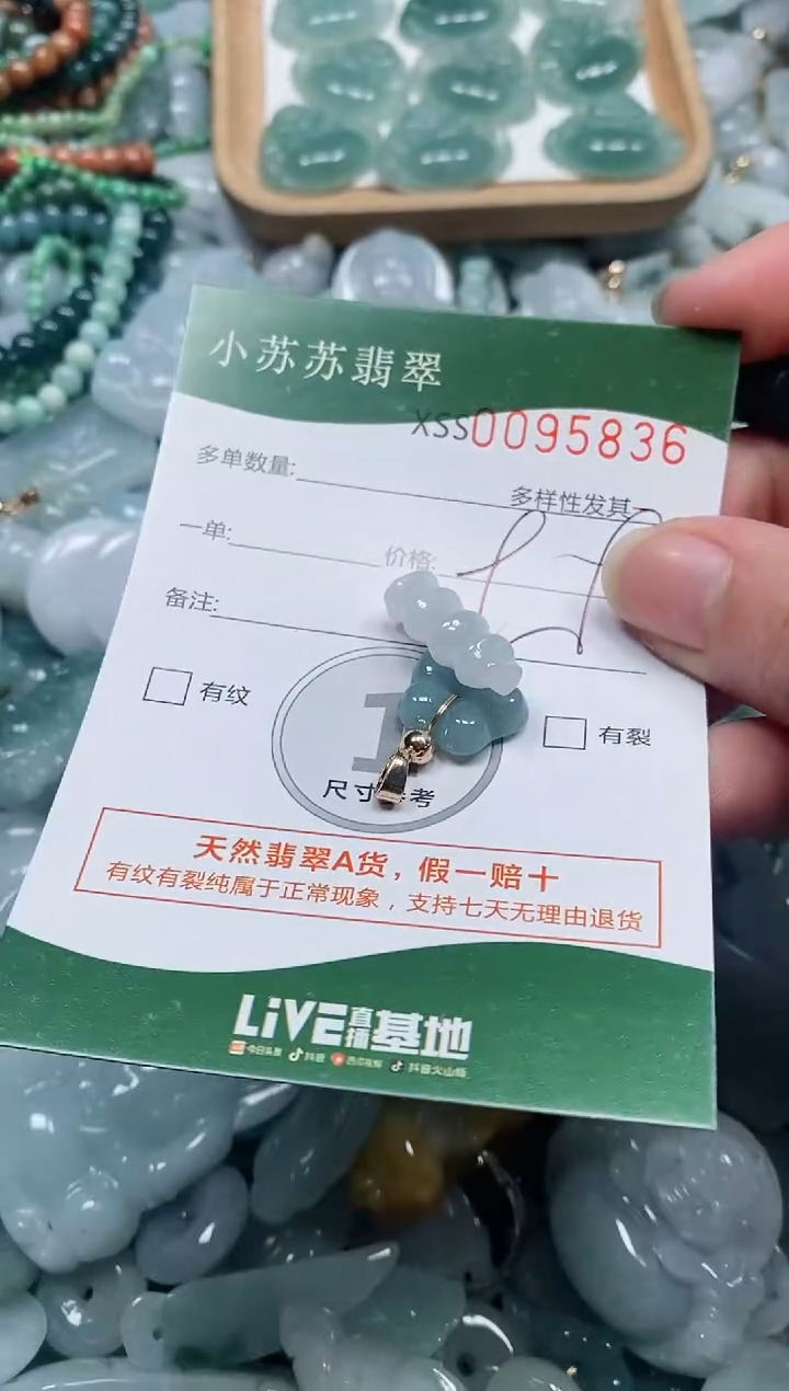 【闪购商品】翡翠颈饰未镶嵌闪购商品0095836
