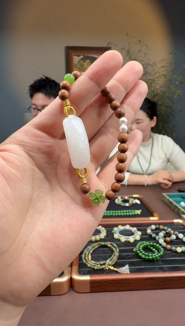 颈饰未镶嵌和田玉15-575-12.3多样性拍一发一