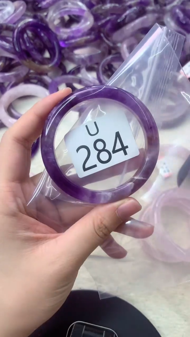 未镶嵌手镯水晶U284-53