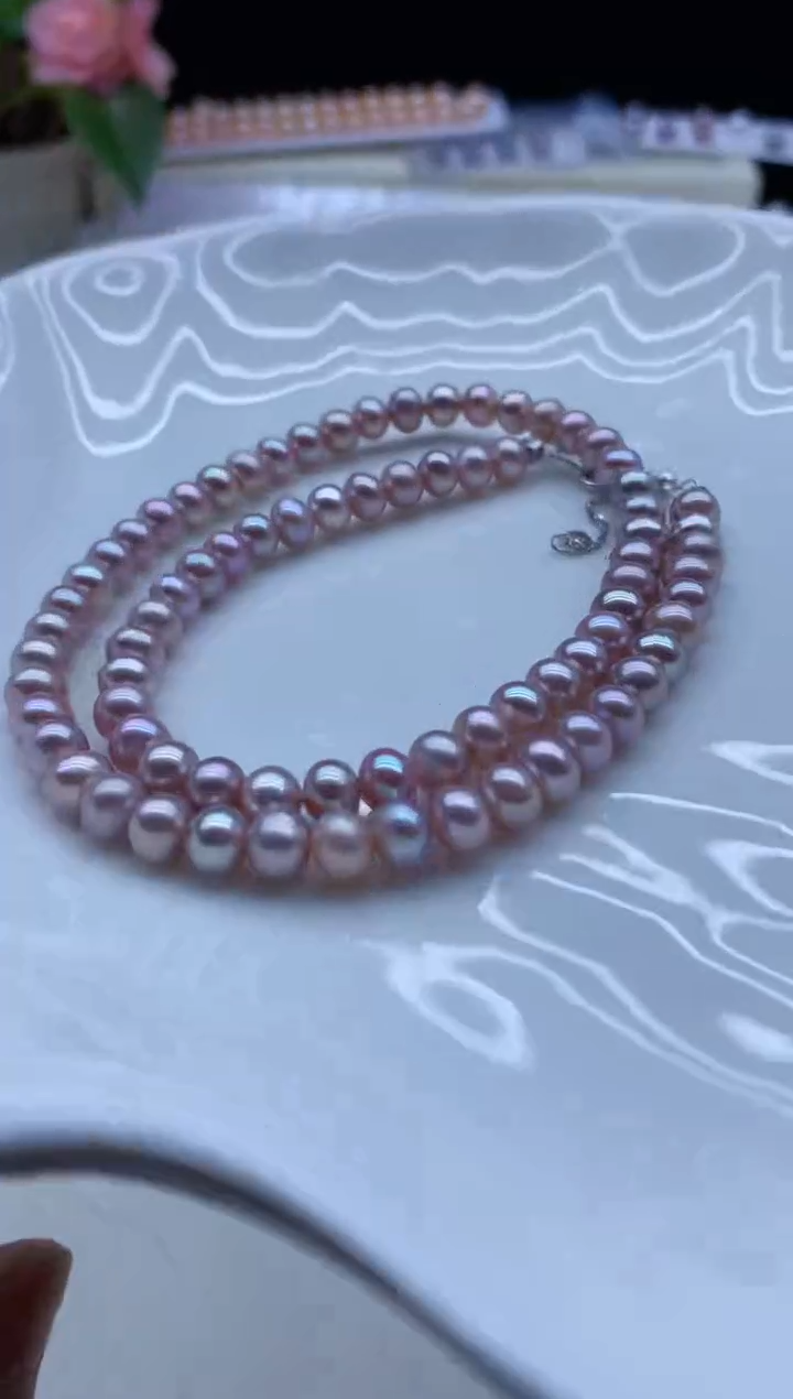 【闪购商品】淡水珍珠颈饰未镶嵌淡水珍珠项链