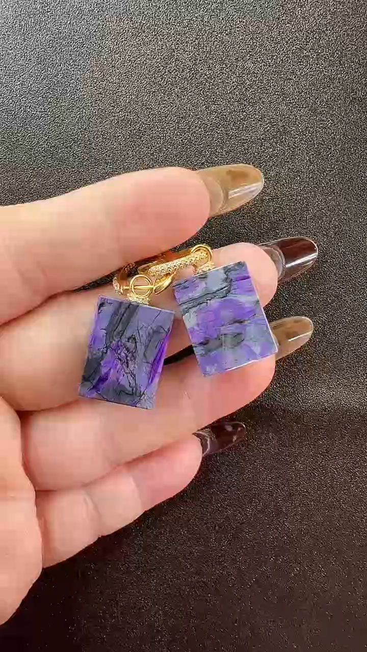 【闪购商品】苏纪石（舒俱来）耳钉未镶嵌耳环