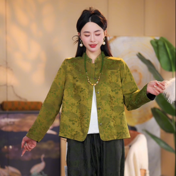 李 春和景明双面穿 273268百搭复古短外套