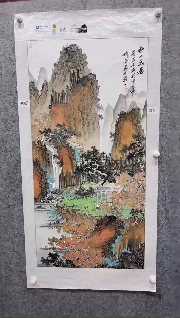 国画张传亭老师的作品2