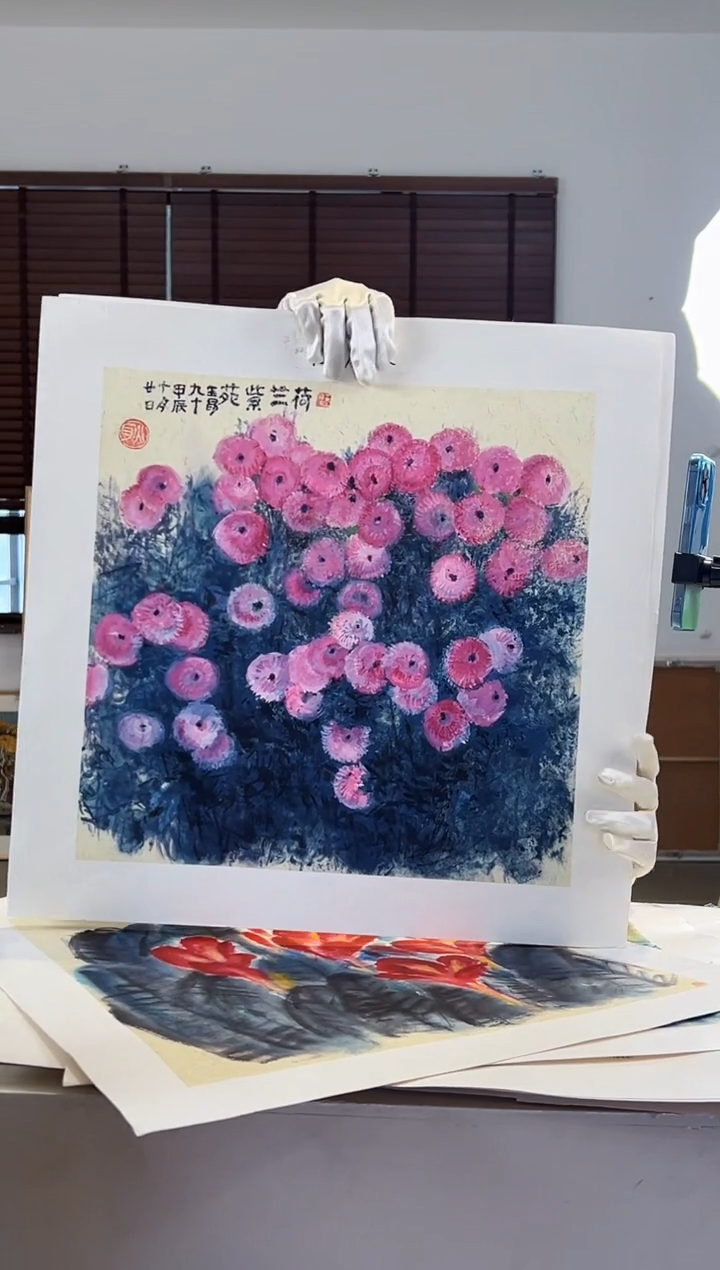 【闪购商品】版画限量亲签盖章版画S
