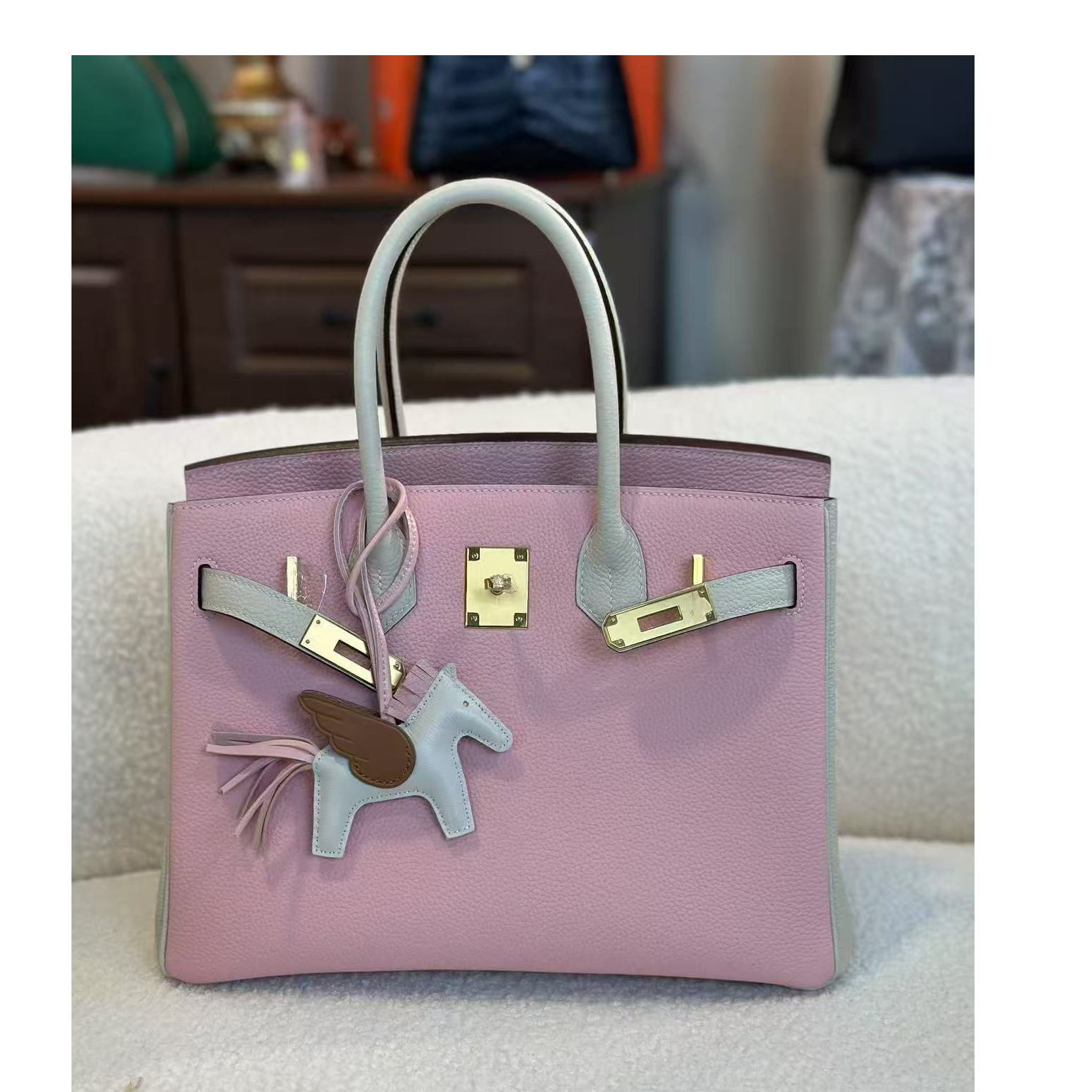 togo牛皮全手工系列bk30-时尚轻奢贵气女士手提包