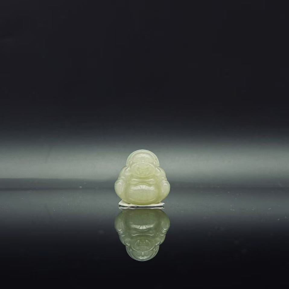 和田玉佛公吊坠9024