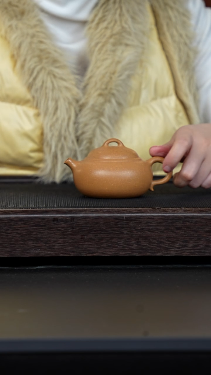 【闪购商品】紫砂茶壶微瑕孤品黄金段玉乳