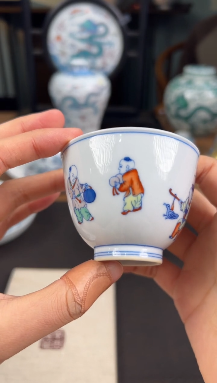 【闪购商品】瓷片               涂杏花