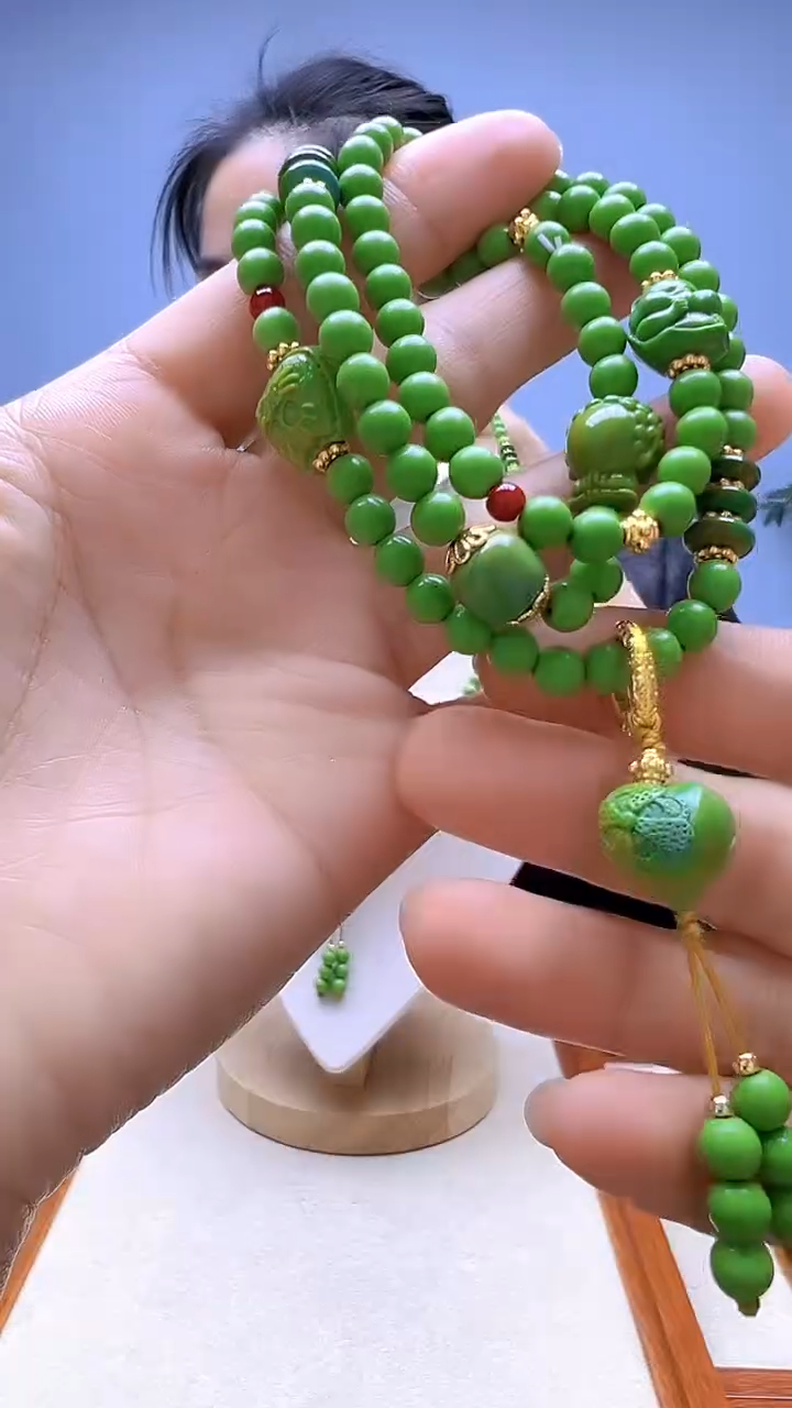 非金属珐琅非金属无高货diy劲饰多圈手链