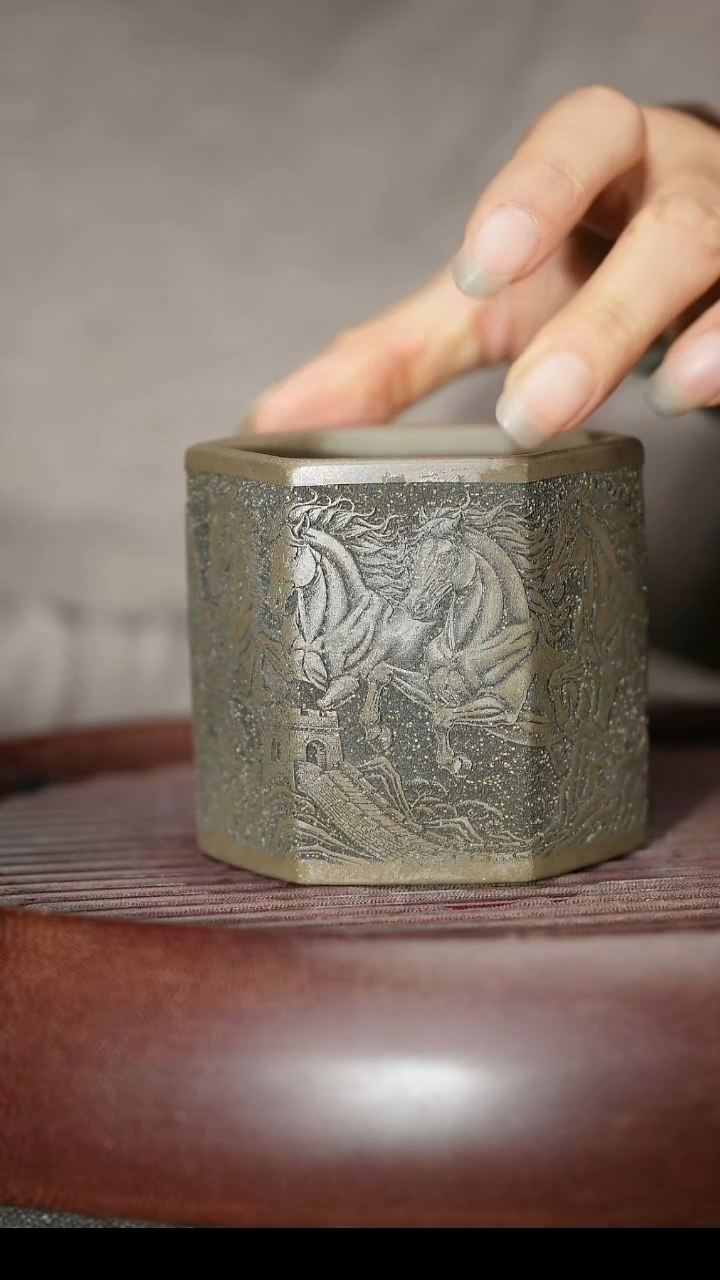 茶杯紫砂紫砂主人杯福利放漏