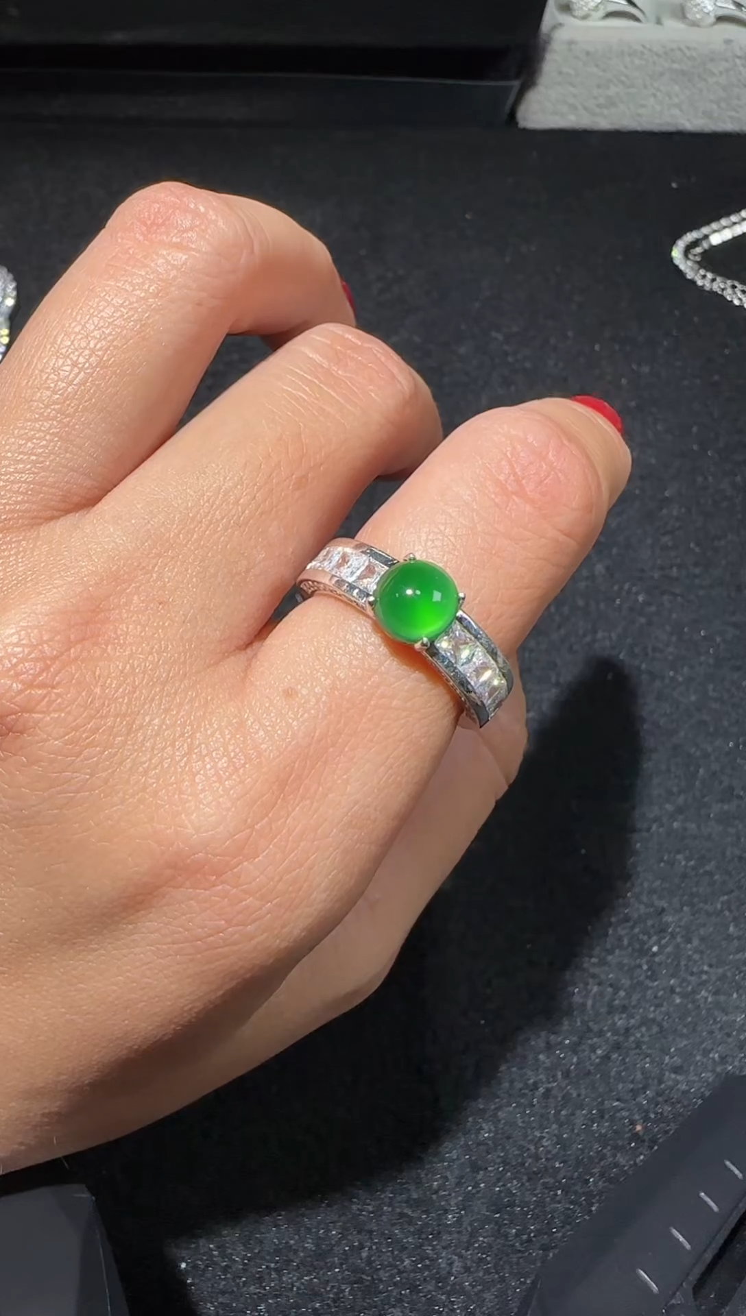【闪购商品】翡翠戒指未镶嵌多样性发货拍一发一