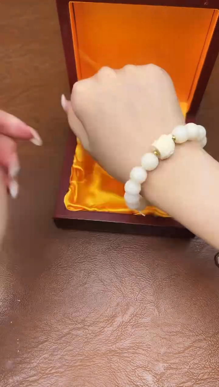万家文玩阁白玉菩提链接@@lsc047
