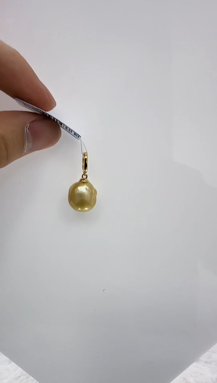 【闪购商品】海水珍珠DA银S925镶嵌吊坠 j083