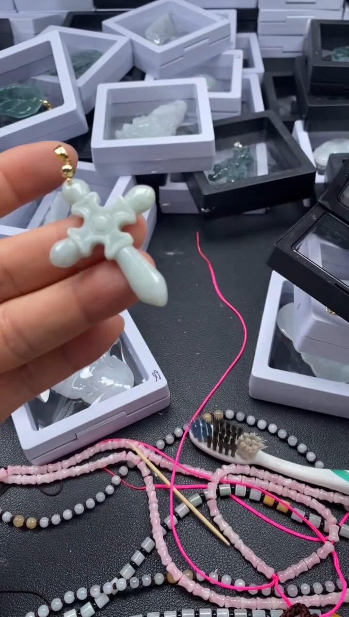 吊坠(不含链)未镶嵌翡翠2119