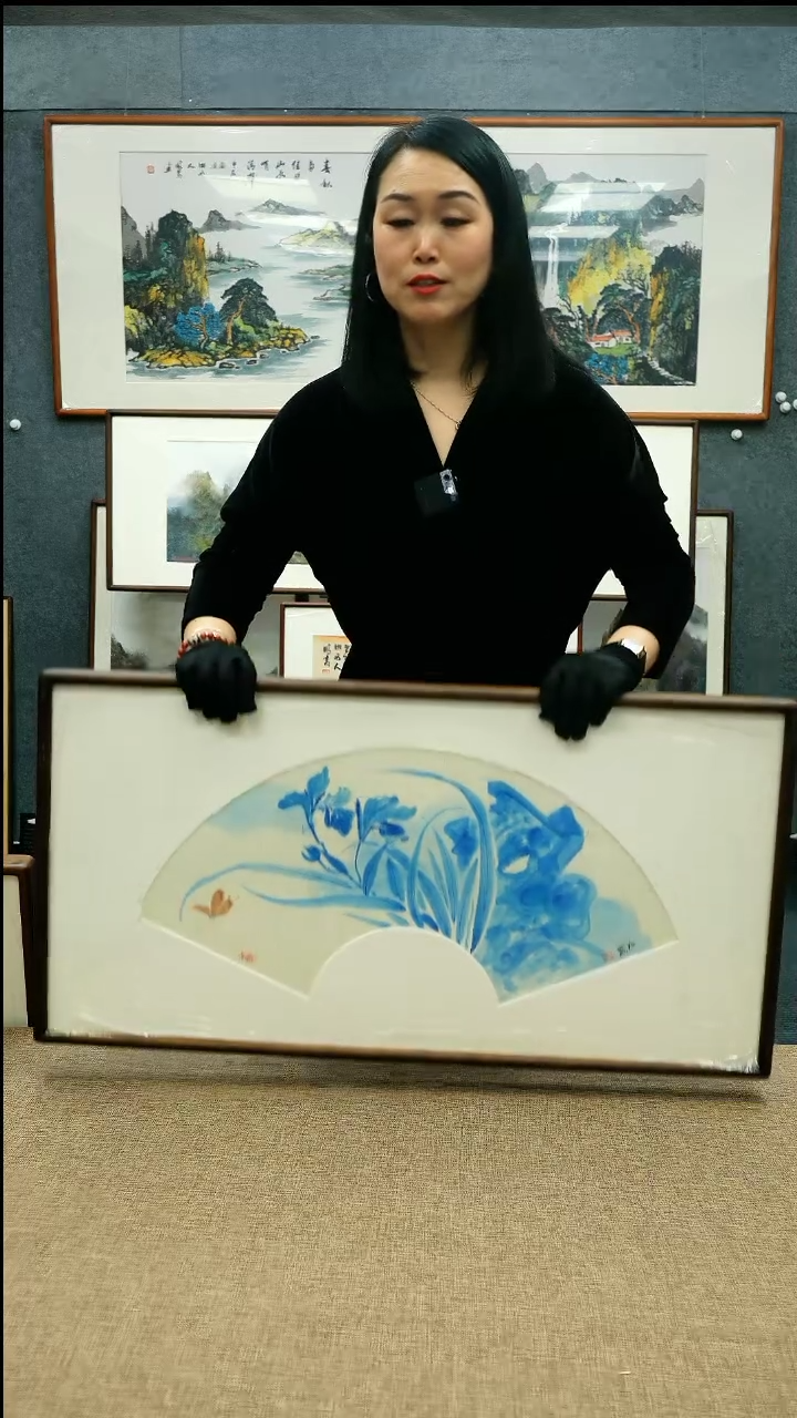 【闪购商品】国画42*82文诚老师花鸟